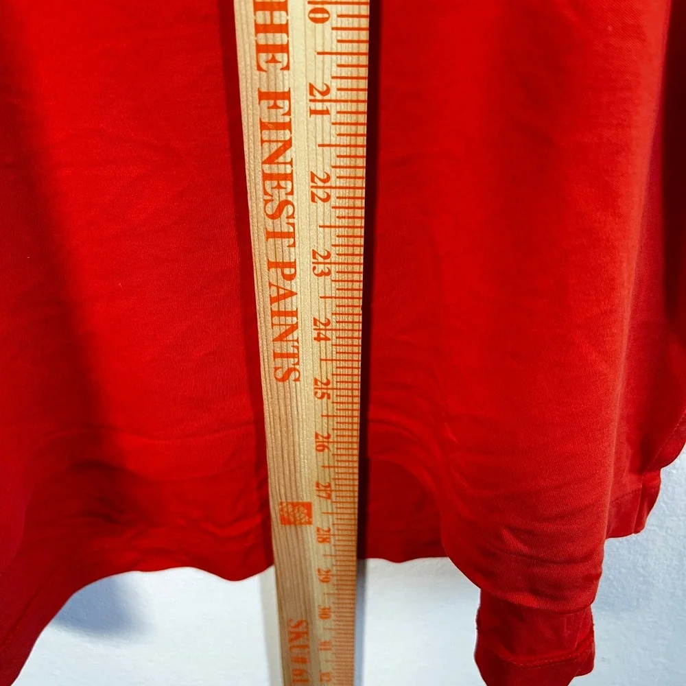 Polo Ralph Lauren Polo Shirt Mens Sz Large Orange Pima Soft Touch Pony‎ Logo